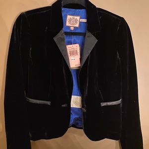 Juicy couture velvet blazer